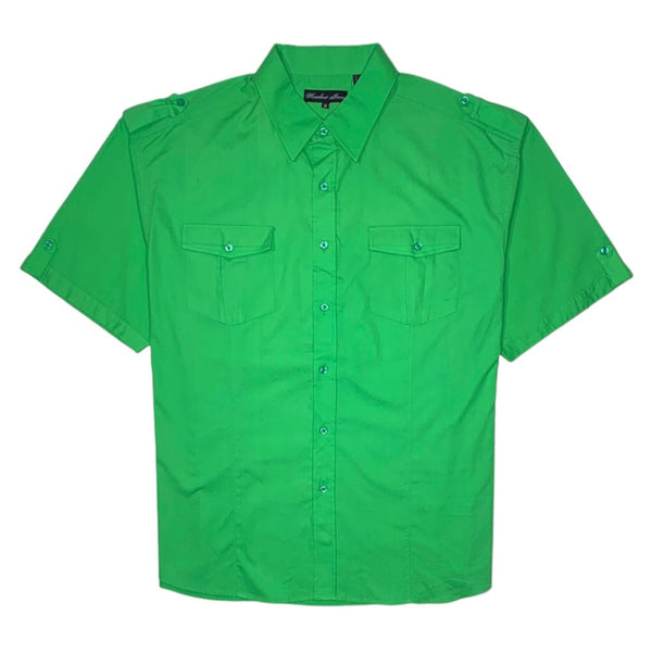 Knockout Button-Up (Lime) - 922