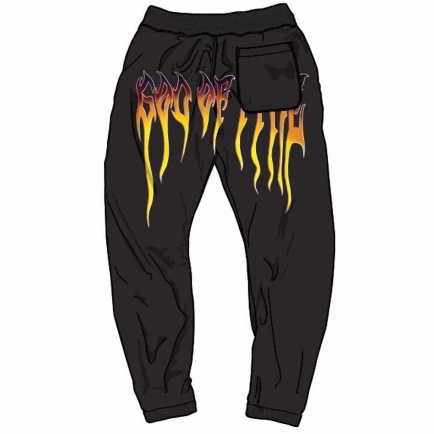 Iro-Ochi God Of Fire Joggers (Black) 322-36639