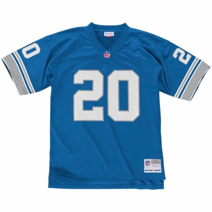 Mitchell & Ness Barry Sanders NFL Detroit Lions 1996 Legacy Jersey (Blue)