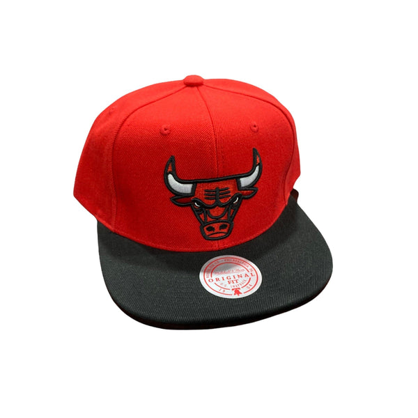 Mitchell & Ness Nba Chicago Bulls Core Basic Snapback (Red/Black)