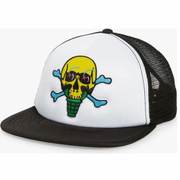 Ice Cream Skully Trucker Hat (Black) 431-2803