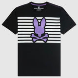 Psycho Bunny Cullman Graphic Tee (Black) B6U200N1PC