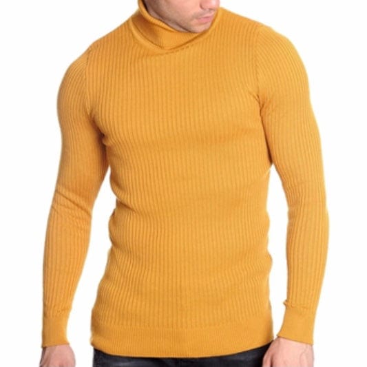 LCR Black Edition Turtleneck Sweater (Mustard) 1670C