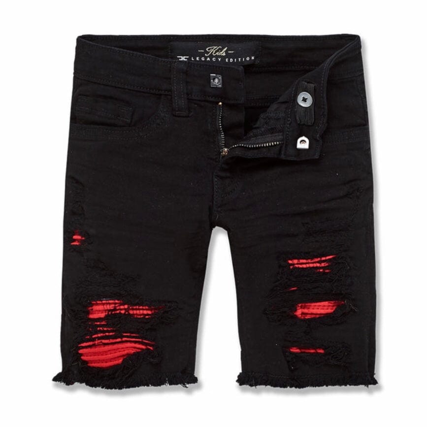 Kids Jordan Craig Siena Denim Shorts (Crimson) J3191SK