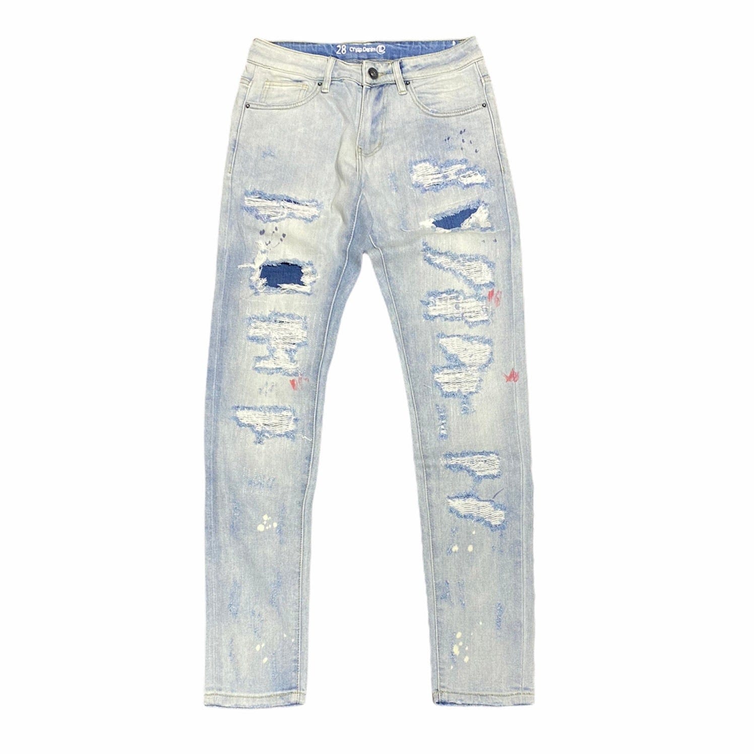 Crysp Atlantic Denim (Light Blue Patchwork) CRYSPSP121-105