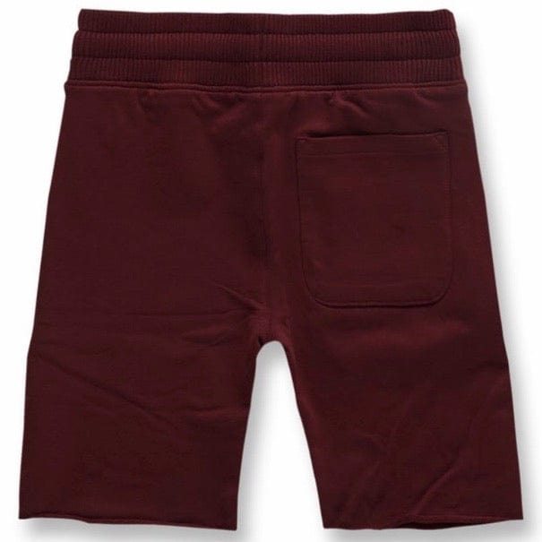 Juniors Jordan Craig Palma French Terry Shorts (Wine) 8350SAB