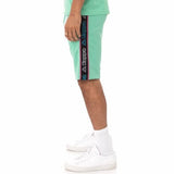 Kappa Logo Tape Asved 2 Shorts (Green/Black-Blue/White) 34152QW