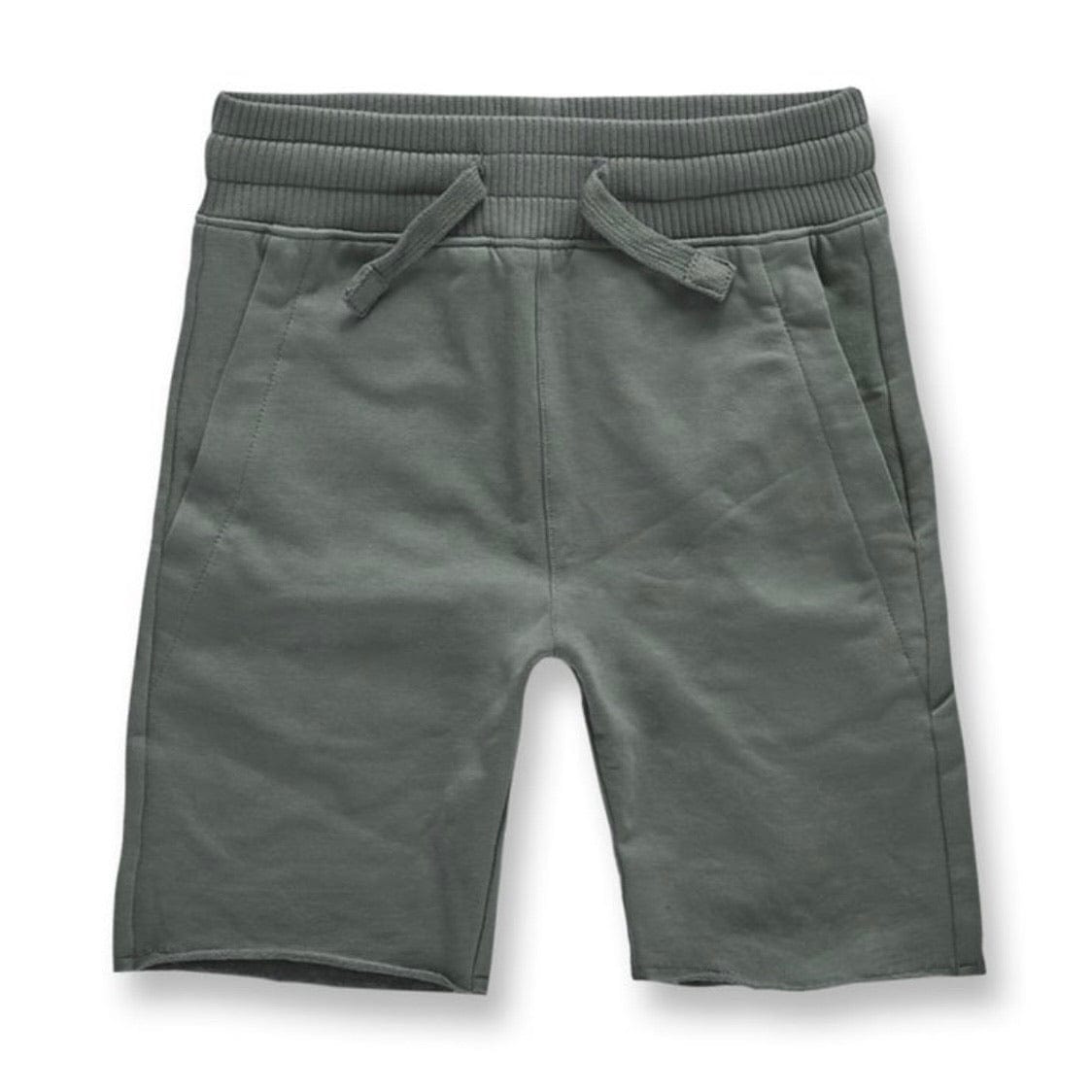 Juniors Jordan Craig Palma French Terry Shorts (Charcoal) 8350SAB