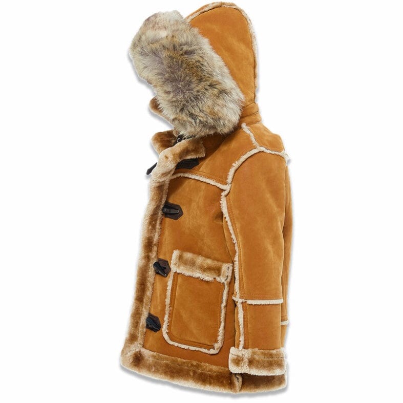 Kids Jordan Craig Denali Shearling Jacket (Cognac)