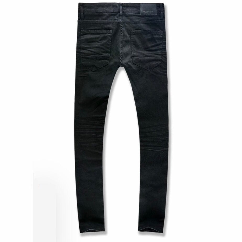 Jordan Craig Ross Skinny Tapered Fit Denim (Black) JR955