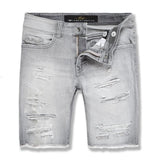 Kids Jordan Craig Abyss Denim Shorts (Cement Wash) J3165SK