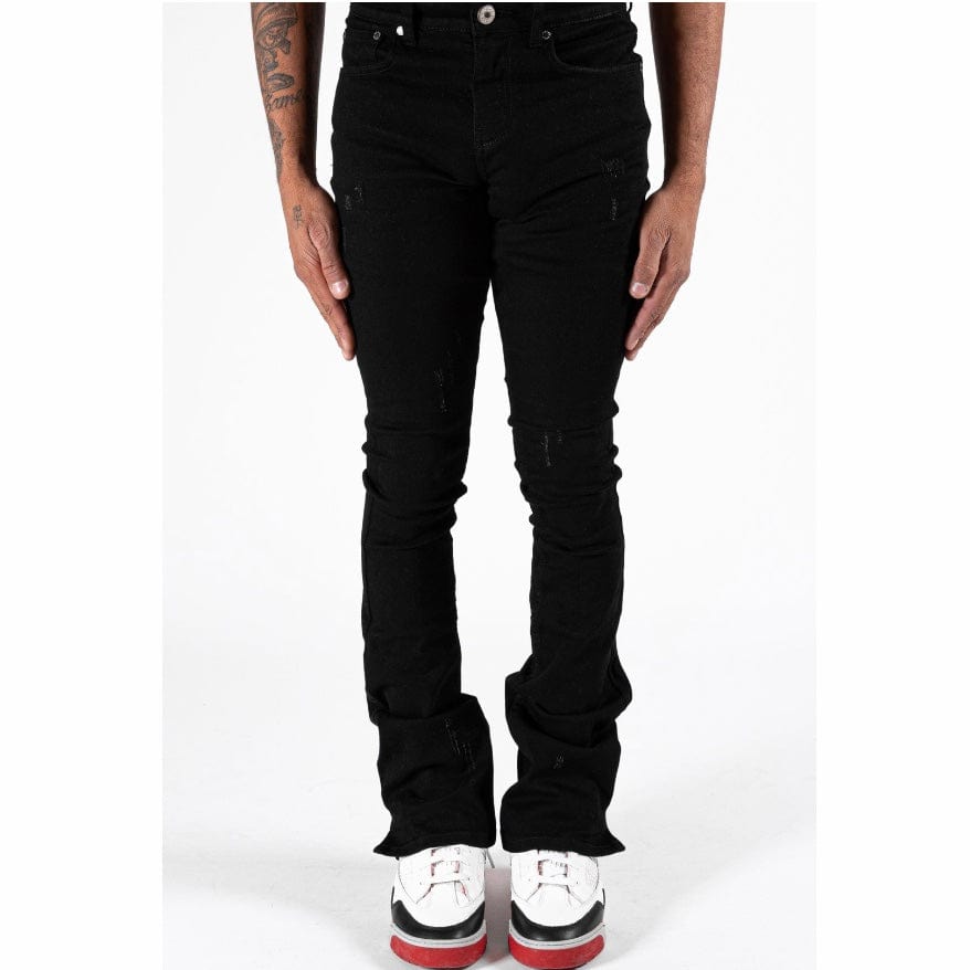 Serenede Noir 7 Stacked Jeans (Black) N7-BLK