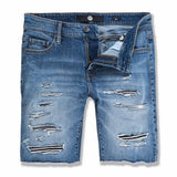 Jordan Craig Abyss Retro Denim Shorts (Medium Blue) - J3170S