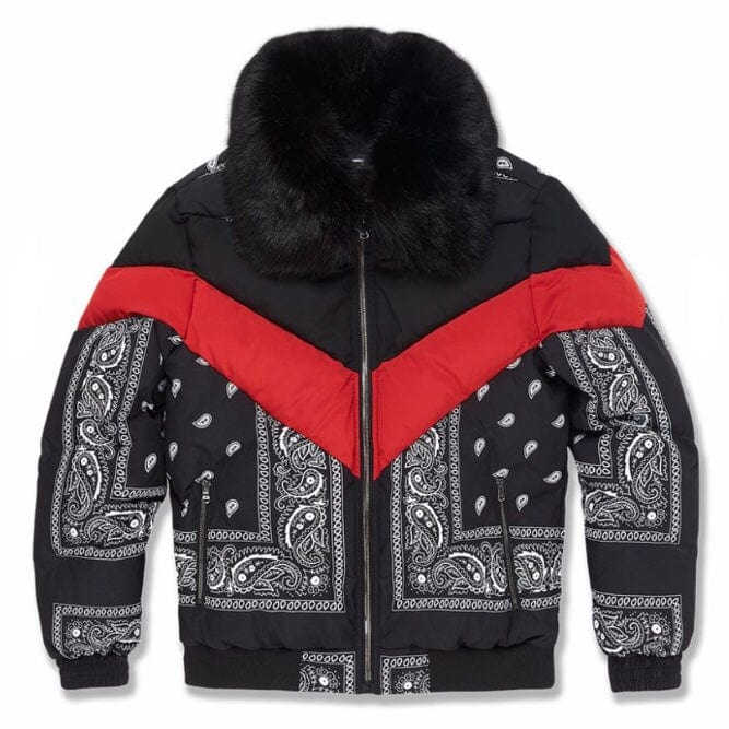 Jordan Craig Represent Bomber Jacket (Black) 91546P