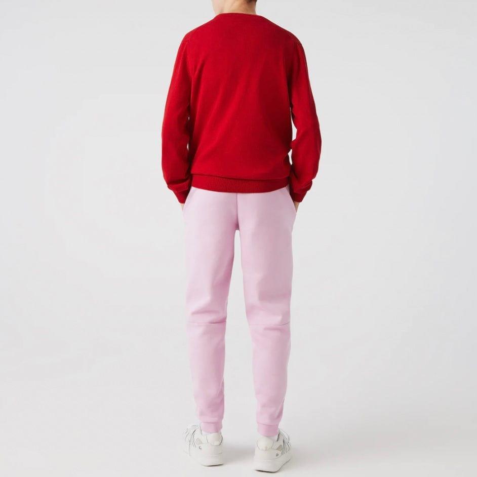 Lacoste Tapered Fit Fleece Trackpants (Pink) XH2529-51