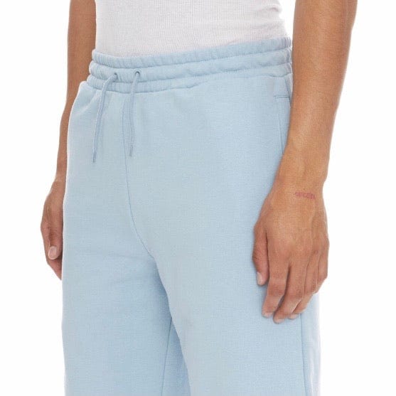 Kappa Logo Fleece Mabok Shorts (Light Blue)