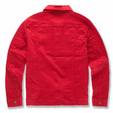 Jordan Craig Tribeca Twill Trucker Jacket (Red) JJ950R