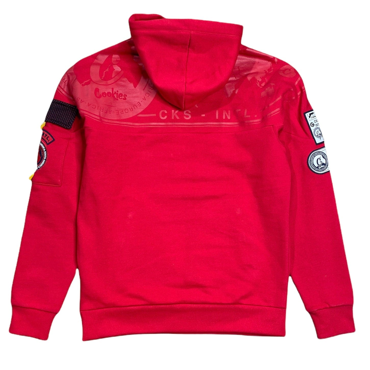 Cookies Mile High Fleece Pullover Hoodie (Red) 1555H5494