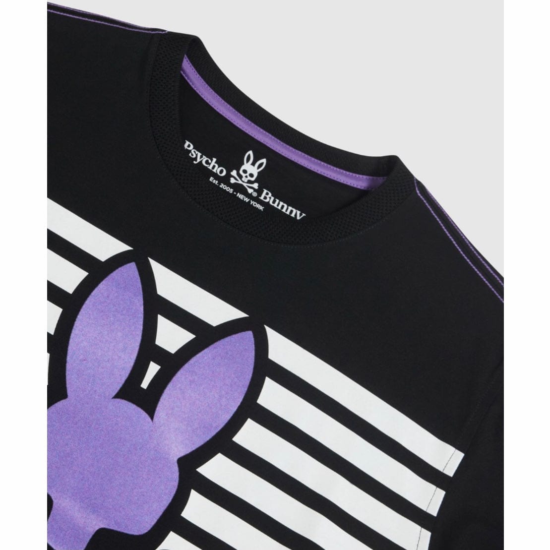 Psycho Bunny Cullman Graphic Tee (Black) B6U200N1PC