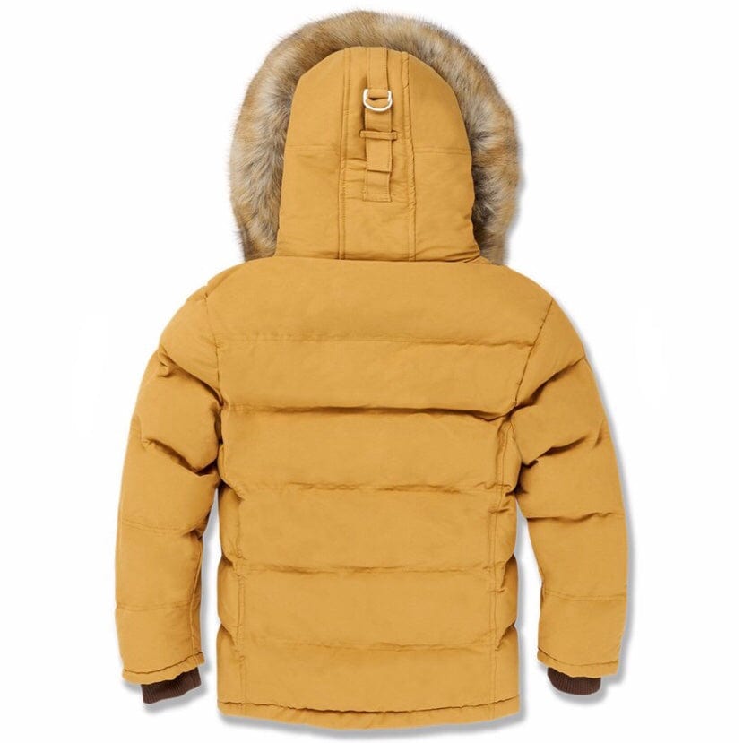 Kids Jordan Craig Bismarck Fur Lined Parka Jacket (Desert) 91537K