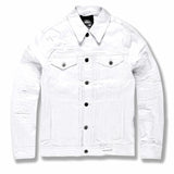 Jordan Craig Tribeca Twill Trucker Jacket (White) JJ950R