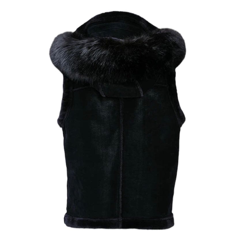 Jordan Craig Denali Shearling Vest (Black) 9370V