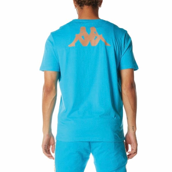 Kappa Authentic Runis T Shirt (Dark Aqua) 311BHUW