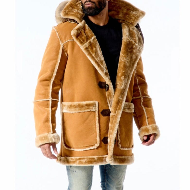 Jordan Craig Denali Shearling Jacket (Cognac)