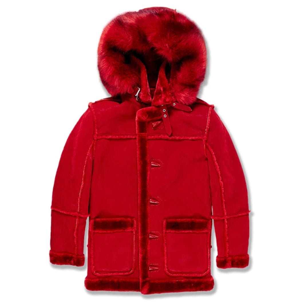 Jordan Craig Denali Shearling Jacket (Red) 91540