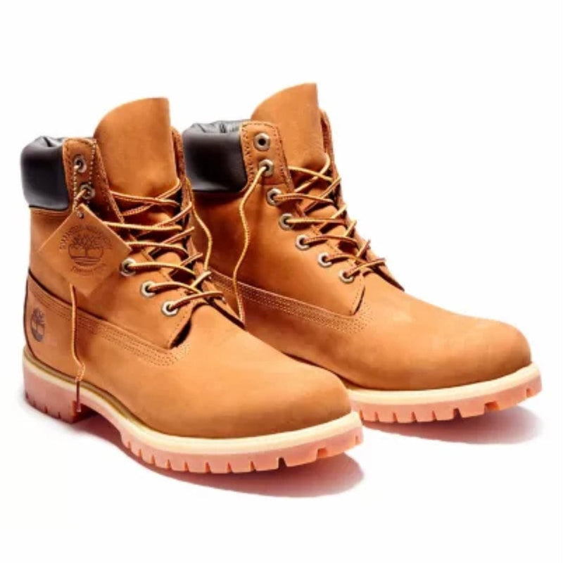 Timberland Premium 6-Inch Waterproof Boots (Rust Nubuck) 072066