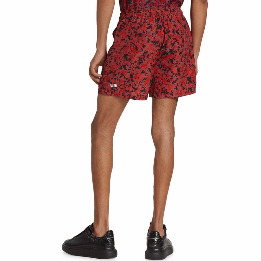 Ksubi Digi Board Short (Red/Black) MSP23WA009