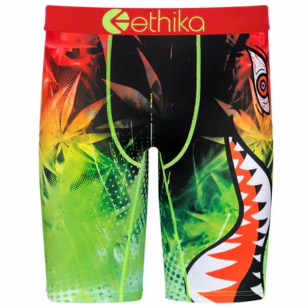 Ethika BMR High Underwear (Black/Green)