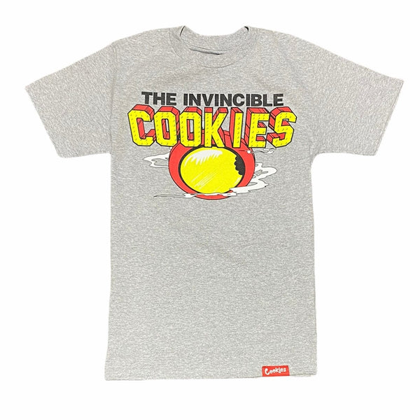 Cookies Invincible T Shirt (Heather Grey) 1552T5089
