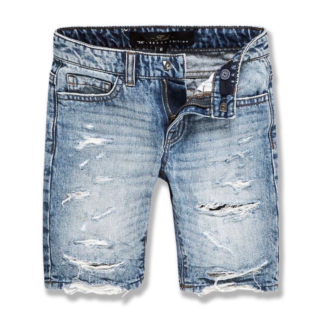 Kids Jordan Craig Belmar Denim Shorts ( M Blue) J3164SK