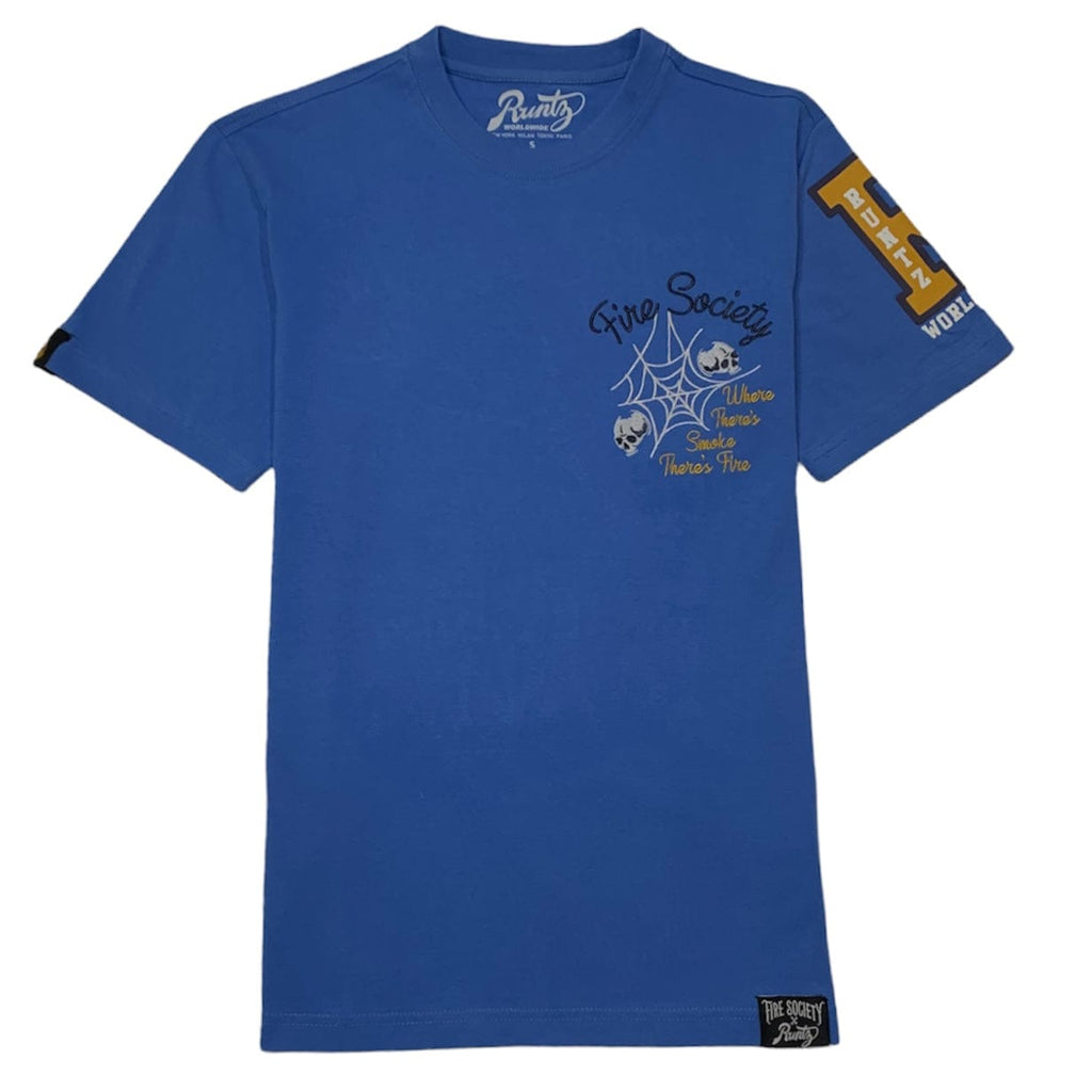 Runtz Fire Society Tee (Light Blue) 222-40398