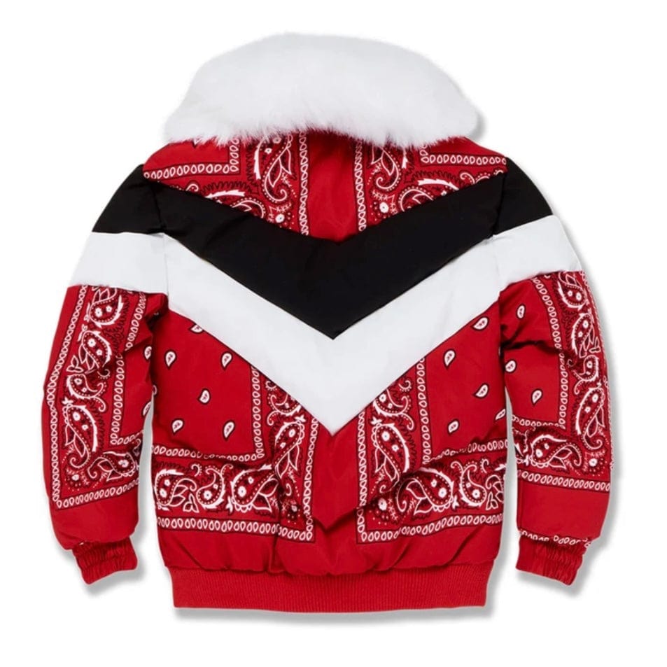 Kids Jordan Represent Bomber Jacket (Red) 91546PK