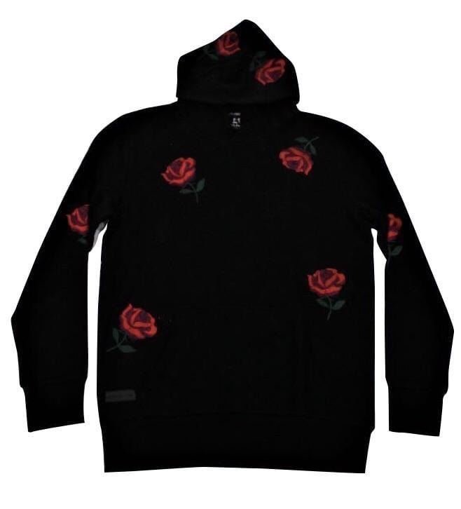 DAMATI RED ROSES HOODIE - DMT-069 – City Man USA