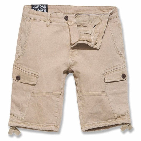 Jordan Craig OG Cargo Shorts (Khaki) 4383A