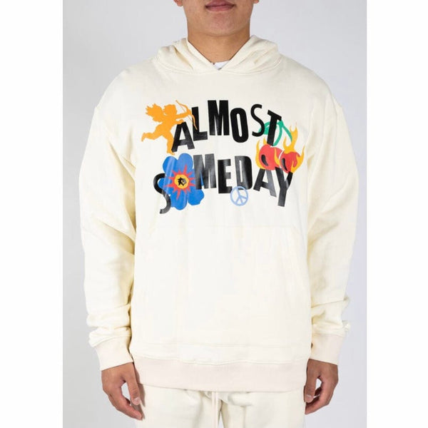 Almost Someday Foundation Hoodie (Cream) ASC3-28