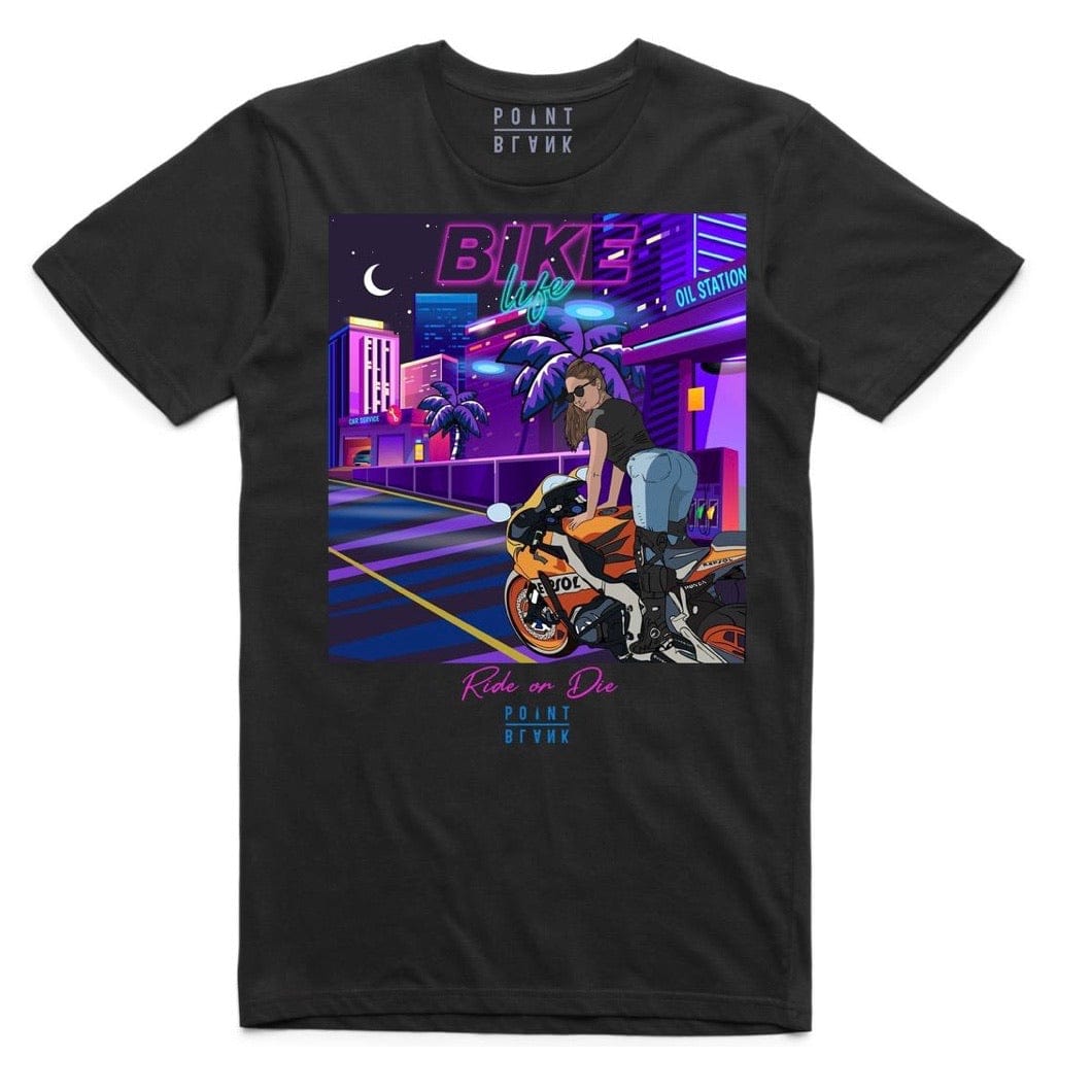 Point Blank Bike Life T Shirt (Black)