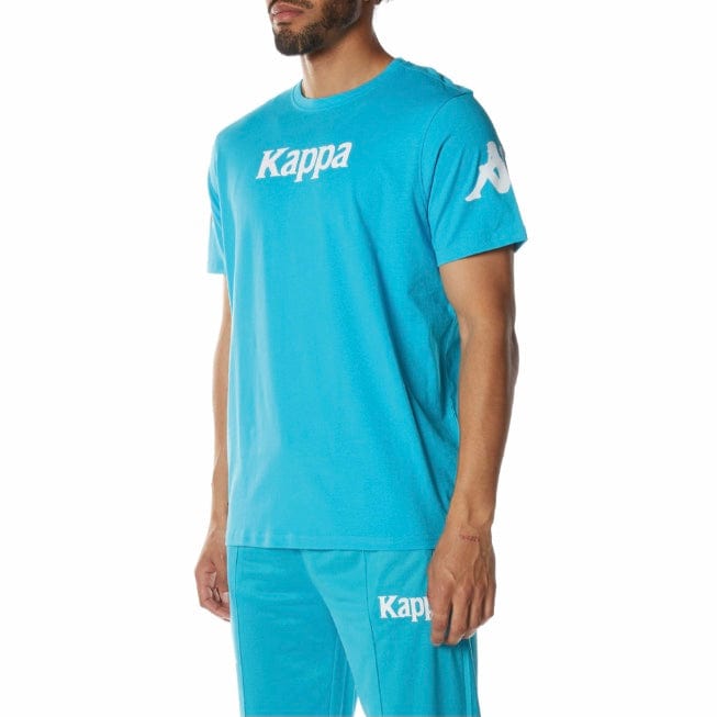 Kappa Authentic Paroo T Shirt (Dark Aqua) 34155EW