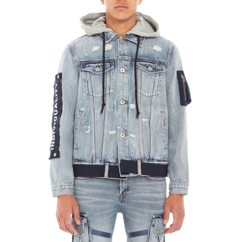 Cult Of Individuality Type II Denim Hooded Jacket