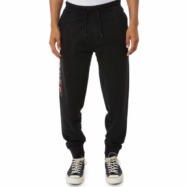 Kappa Authentic Maggotty Sweatpants (Black/Blue/Pink) 35143BW