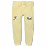 Boys Jordan Craig Invincible Plush Jogger Sweatpants (Pale Yellow) 8446B