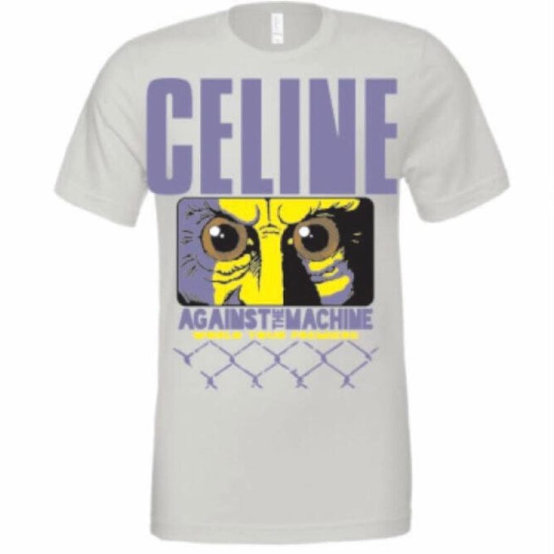 World Tour Against The Machine Tour T Shirt (White)