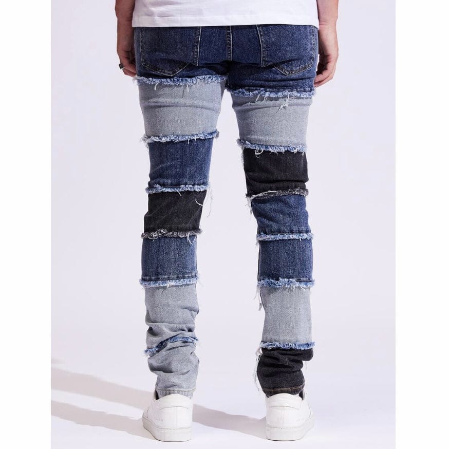 Embellish Figueroa Stacked Denim (Blue Wash) EMBF122-001