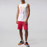 Psycho Bunny Hindes Sweat Shorts (Bright Fuschia) B6R416T1FT