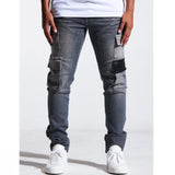 Embellish Scott Cargo Denim Jeans (Grey) EMBSP121-128