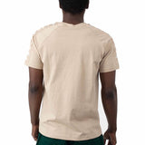 Kappa 222 Banda Deto T Shirt (Beige Sand/White)