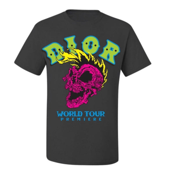 World Tour Mohawk T Shirt (Black)